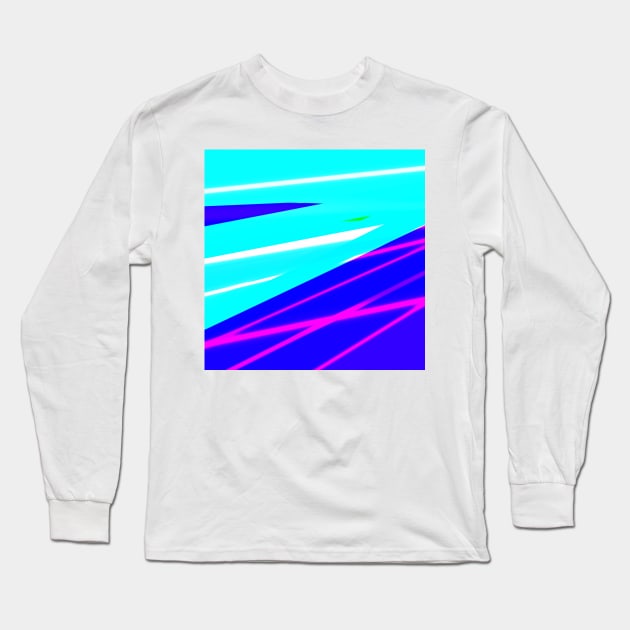 blue pink purple white abstract texture Long Sleeve T-Shirt by Artistic_st